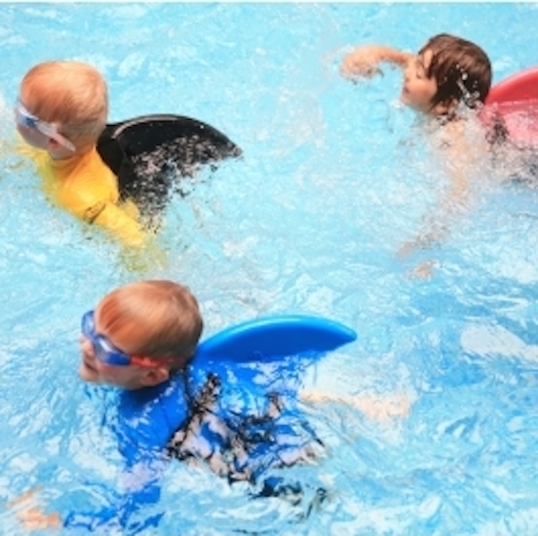 Yosoo Monopinna Sirena Pinna Pinne di Nuoto Formazione per Adolescente Bambini Misura n° 34-40 Blu 