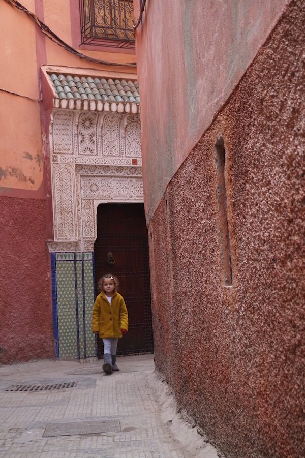 viaggio a Marrakech con i bambini città rosa