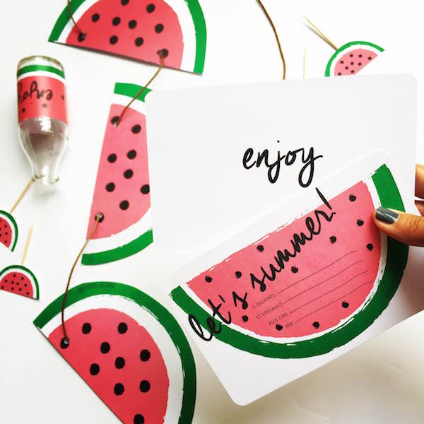 Watermelon party kit per la festa