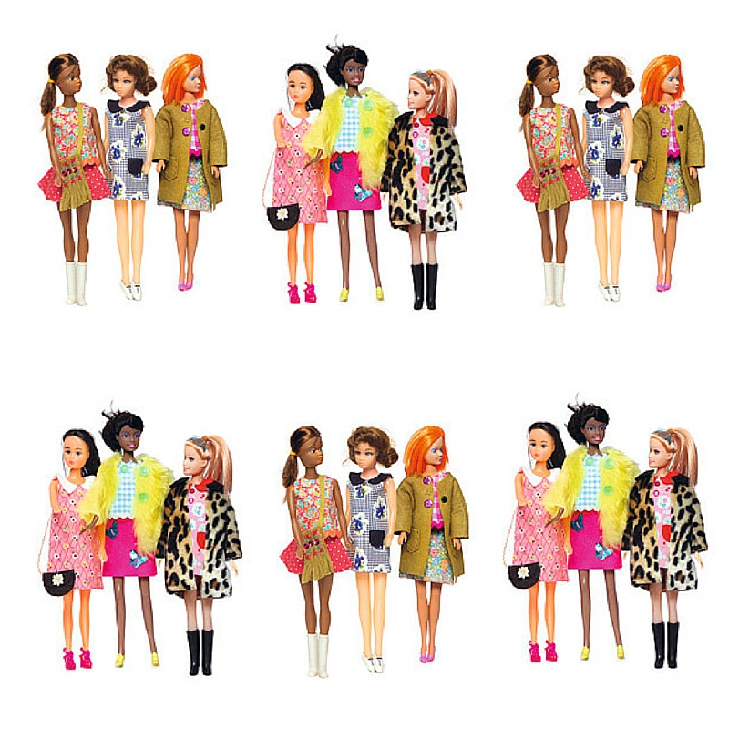 Testa girevole bambole vestiti vestito MARINA MARINAI VESTITO PER 30-35 CM bambole 66032 