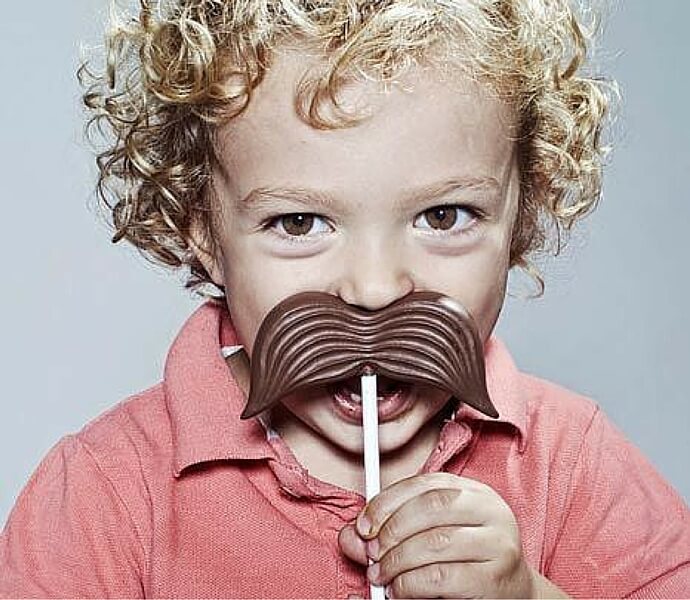 Ricetta di cioccolato baffi