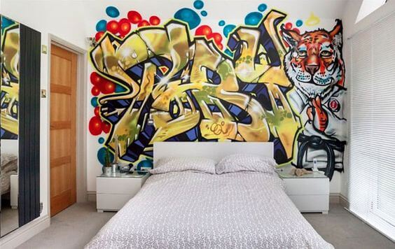 camere-da-letto-per-teenager-graffiti