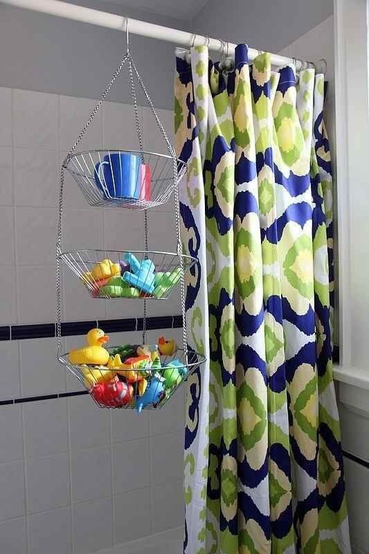 bagno a misura di bambini porta giocattoli da bagno 