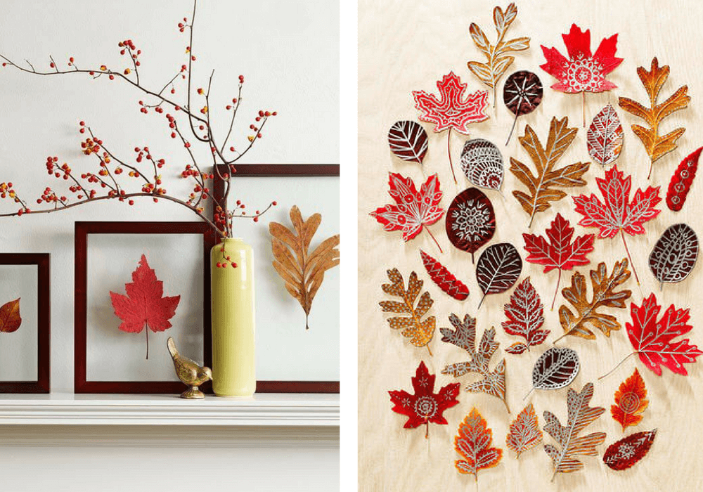 Decorare la casa con le foglie d'autunno: le idee da copiare | Zigzagmom