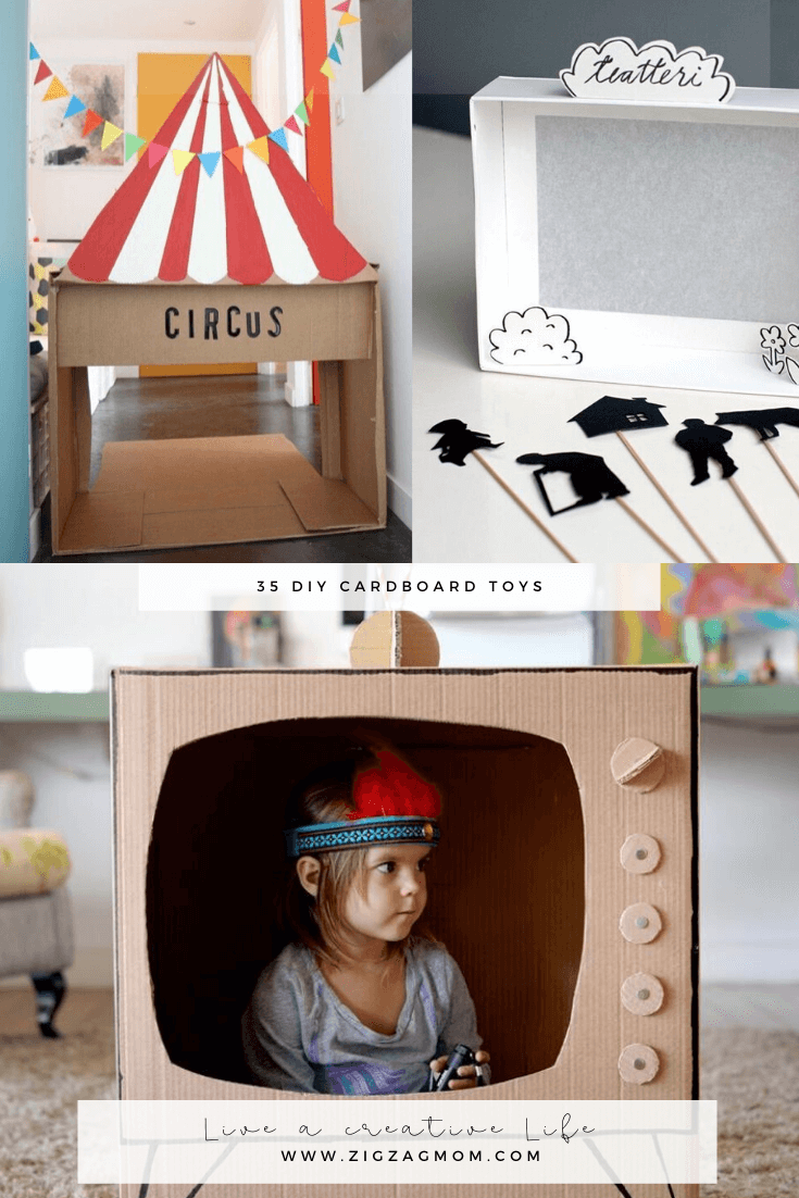35 giocattoli DIY da costruire con uno scatolone 3
