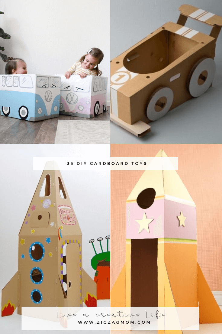 35 giocattoli DIY da costruire con uno scatolone 9